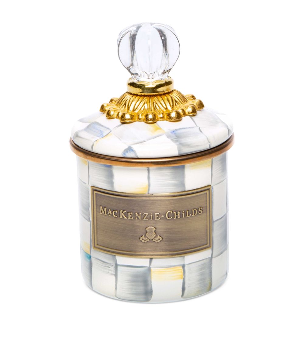 Mackenzie-Childs Mackenzie-Childs Mini Sterling Check Canister (15Cm)