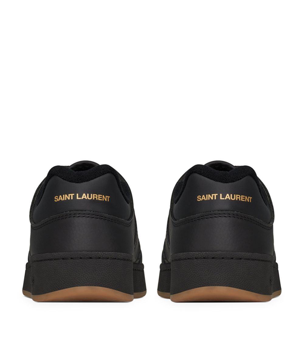 Saint Laurent Saint Laurent Leather Sl/61 Low-Top Sneakers