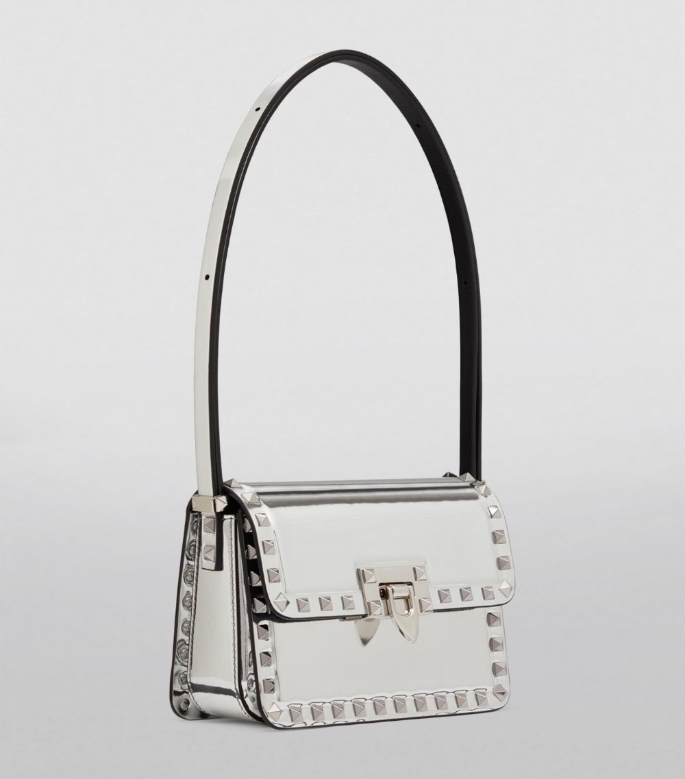 VALENTINO GARAVANI Valentino Garavani Small Mirrored Rockstud23 Shoulder Bag