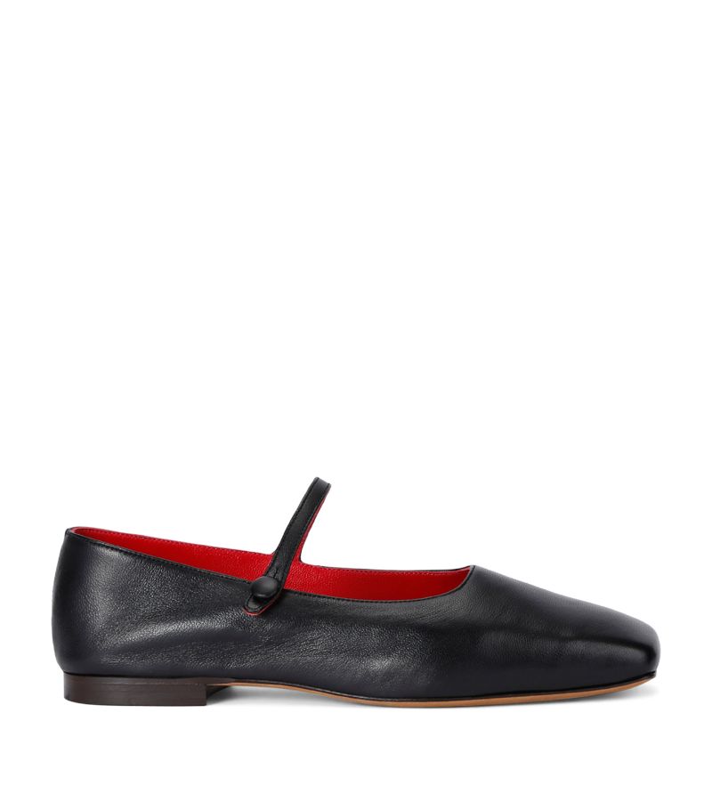 Mansur Gavriel Mansur Gavriel Leather Mary Jane Flats