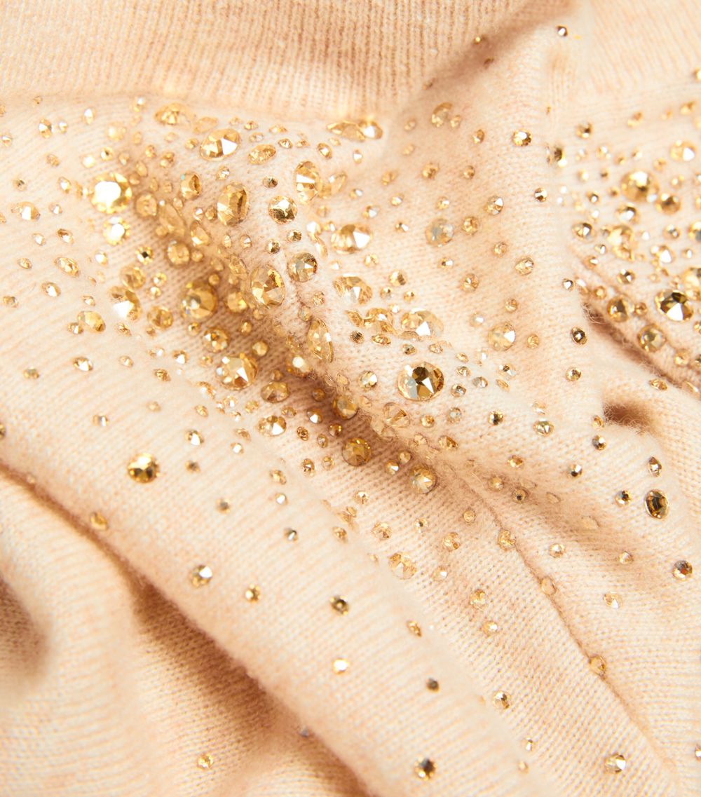 William Sharp William Sharp Cashmere Crystal-Embellished Sweater