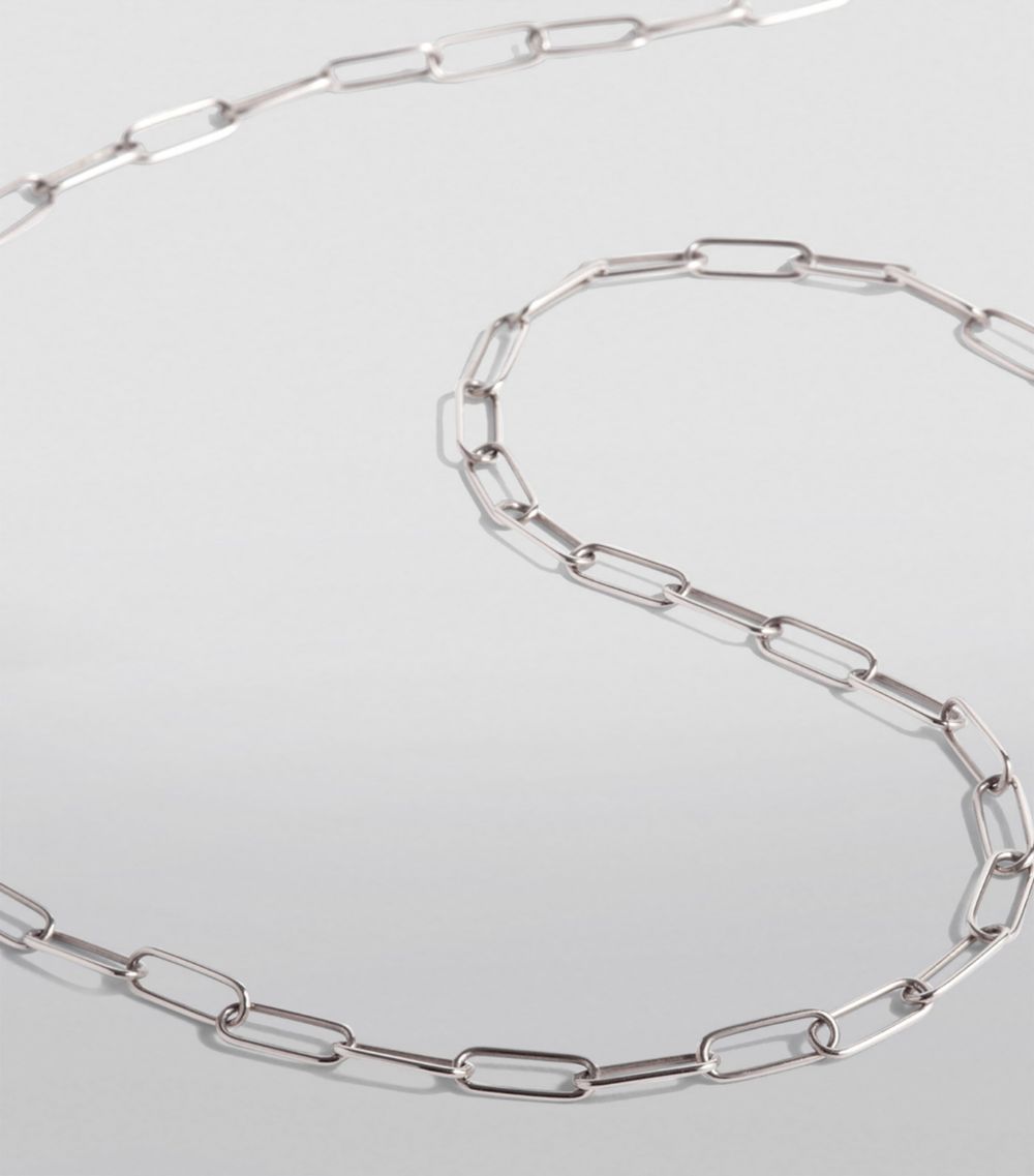 Annoushka Annoushka White Gold Long Cable Chain