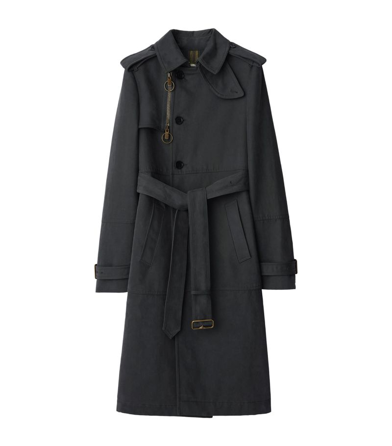 Burberry Burberry Cotton-Nylon Trench Coat