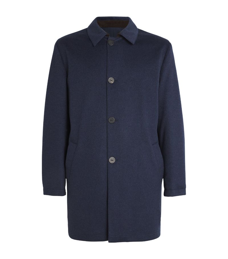 Colombo Colombo Cashmere Reversible Overcoat