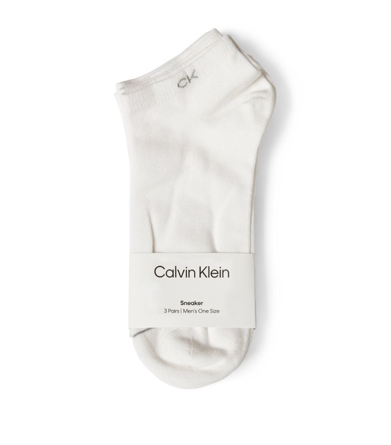 Calvin Klein Calvin Klein Logo Sneaker Socks (Pack Of 3)