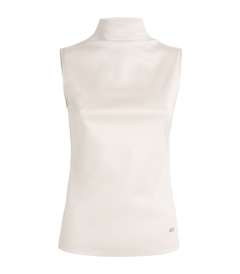 AGNONA Agnona High-Neck Tank Top