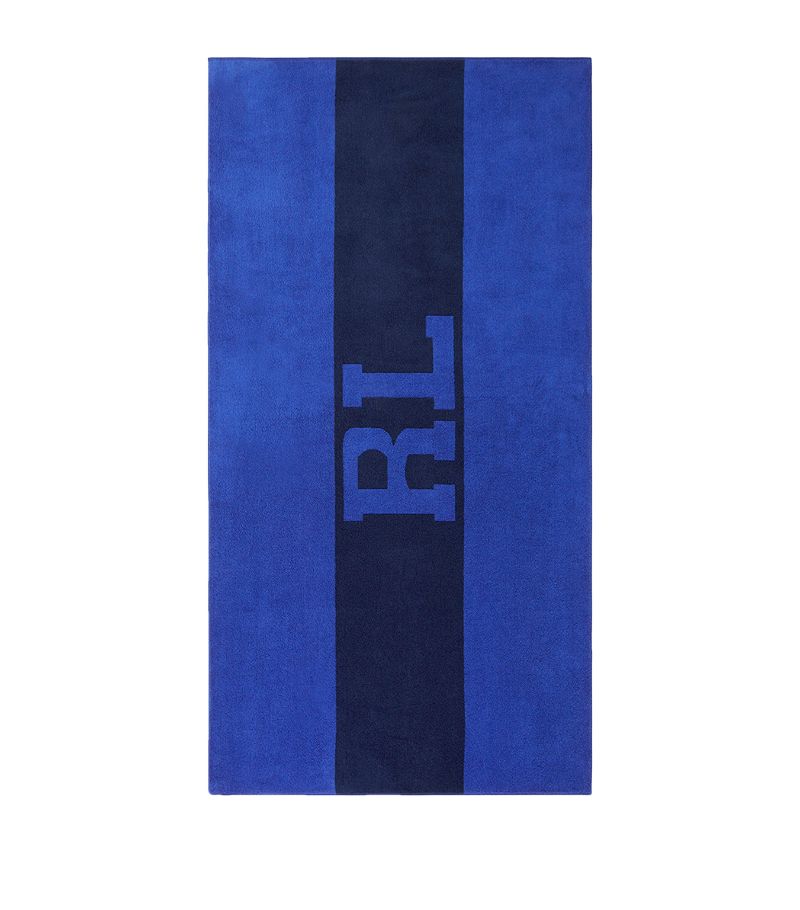 Ralph Lauren Home Ralph Lauren Home Rl Signature Beach Towel (90Cm X 170Cm)