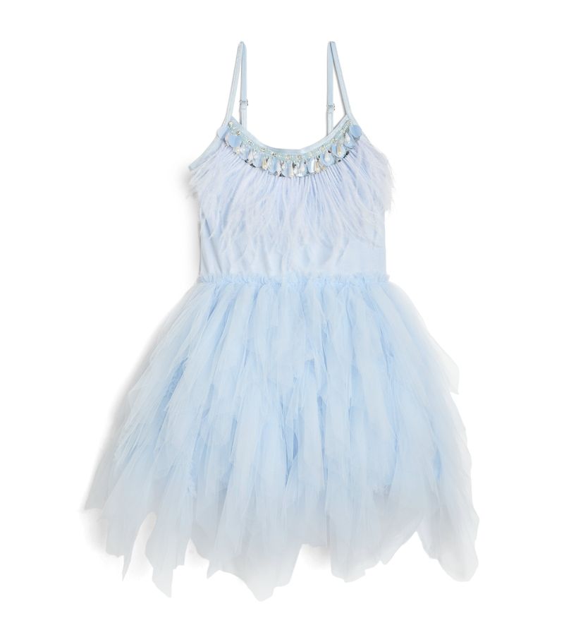 Tutu Du Monde Tutu Du Monde Feather-Trim Swan Queen Dress (2-12 Years)