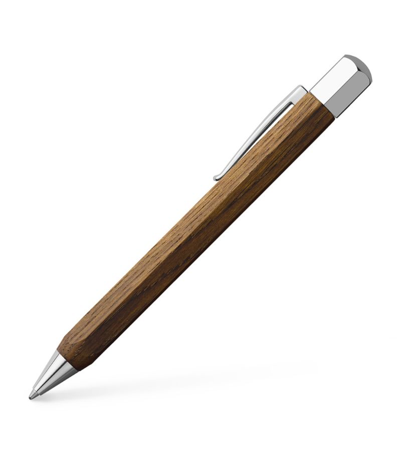 Faber-Castell Faber-Castell Ondoro Smoked Oak Ballpoint Pen