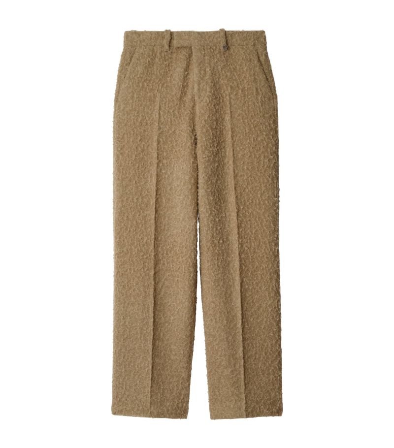 Burberry Burberry Linen-Wool Tailored Trousers