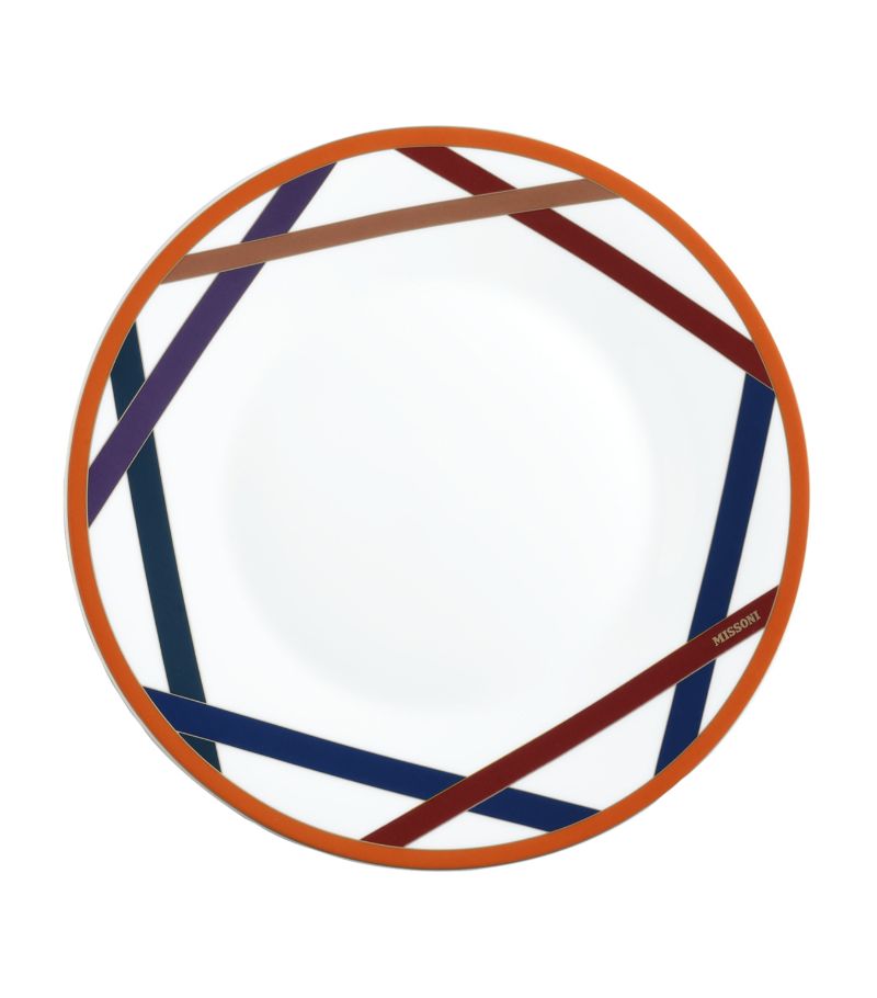 Missoni Home Missoni Home Set Of 6 Nastri Dinner Plates (27.5Cm)