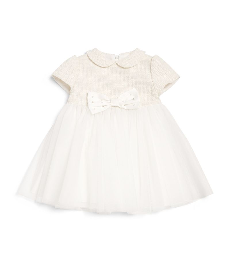 Bimbalo Bimbalo Bouclé Bow Dress (1-24 Months)