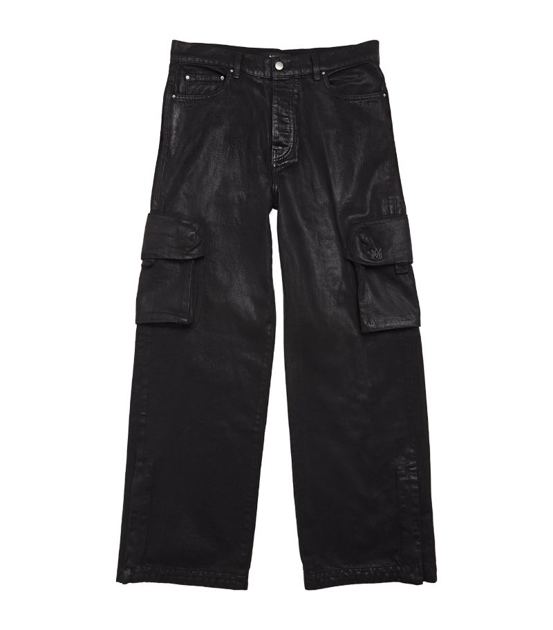 Amiri Amiri Waxed Cargo Jeans