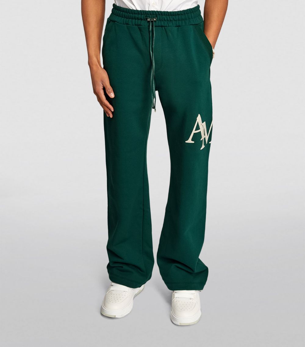 Amiri Amiri Logo Straight Sweatpants