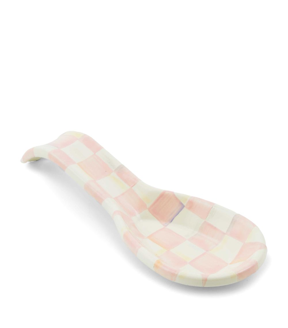 Mackenzie-Childs Mackenzie-Childs Rosy Check Spoon Rest