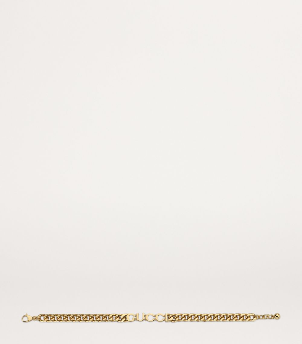 Gucci Gucci Logo Chain Bracelet