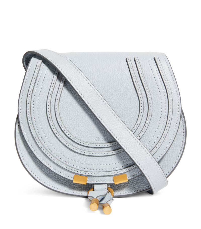 Chloé Chloé Small Leather Marcie Saddle Bag