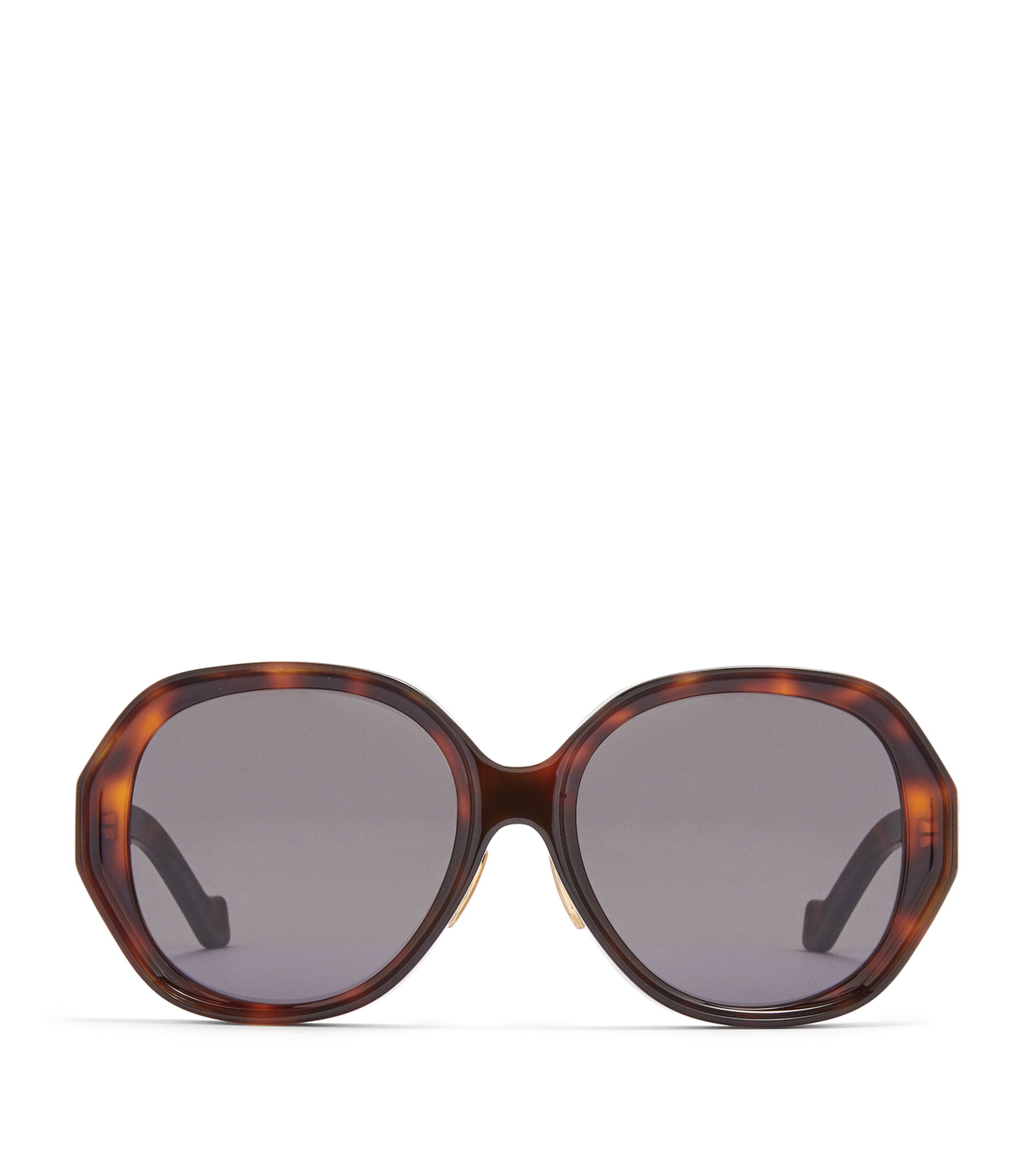 Loewe Loewe Oval Tortoiseshell Sunglasses