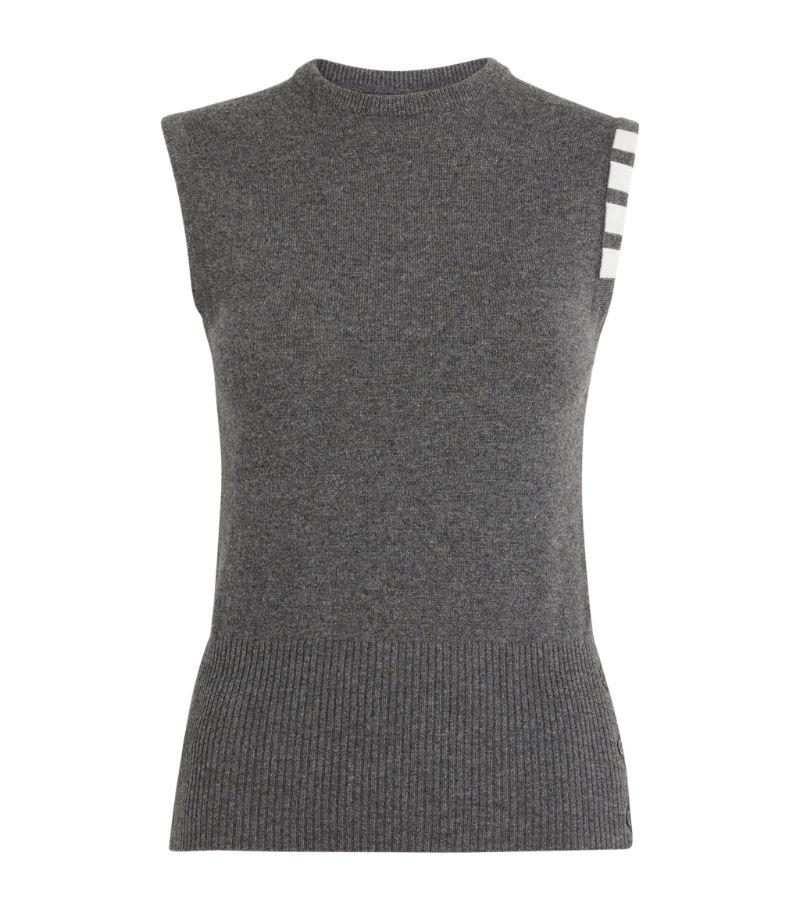 Thom Browne Thom Browne Cashmere 4-Bar Sweater Vest