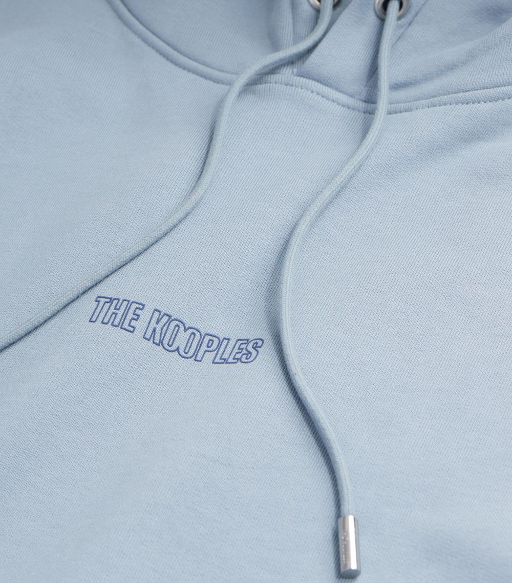 The Kooples The Kooples Cotton Logo Hoodie