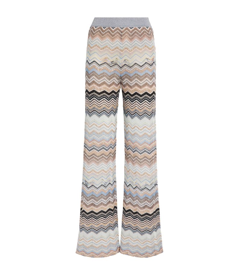 Missoni Missoni Chevron-Knit Trousers