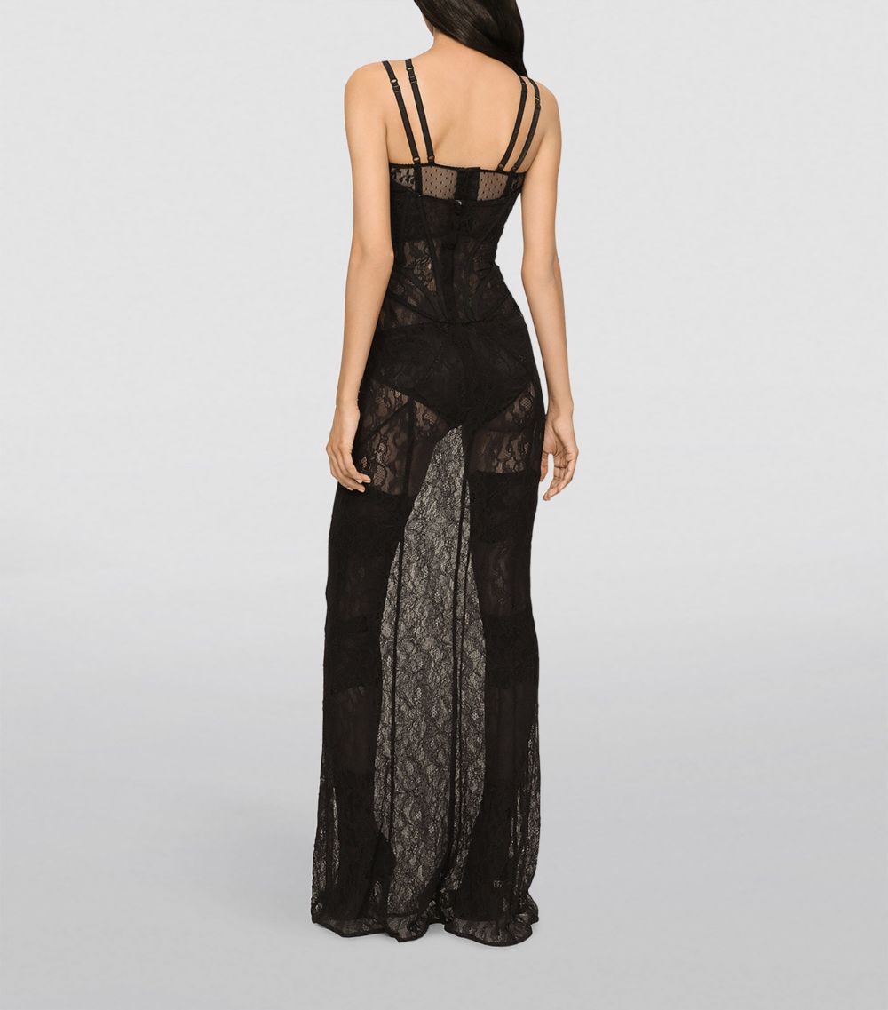 Dolce & Gabbana Dolce & Gabbana Lace Corset Dress