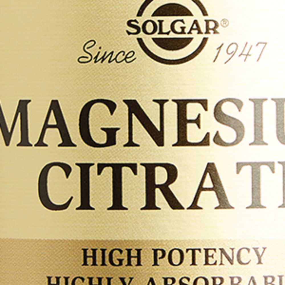 Solgar Solgar Magnesium Citrate (60 Tablets)