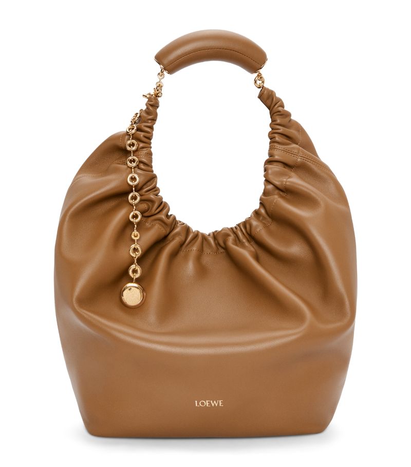 Loewe Loewe Medium Leather Squeeze Top-Handle Bag