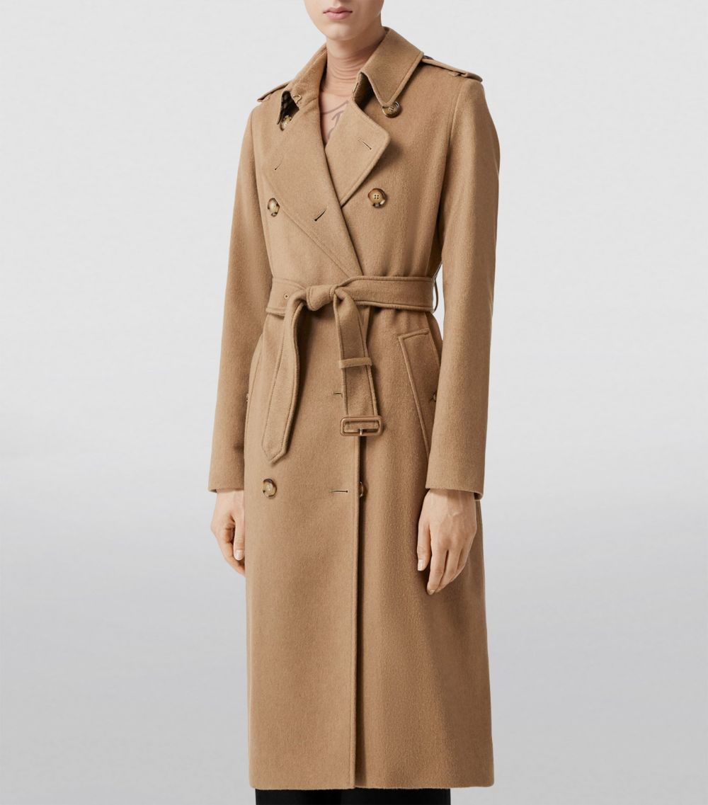 Burberry Burberry Cashmere Kensington Trench Coat