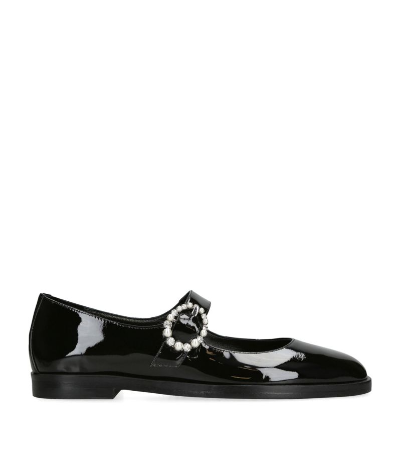 Stuart Weitzman Stuart Weitzman Lorelei Crystal Mary Jane Flats