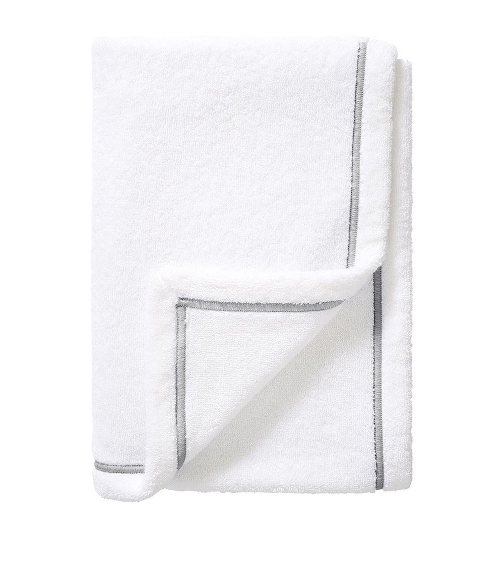 Yves Delorme Couture Yves Delorme Couture Duetto Brume Hand Towel (55Cm X 100Cm)