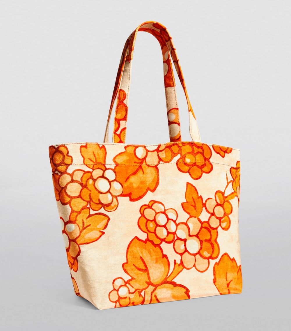 Etro ETRO Berry Print Trotter Tote Bag