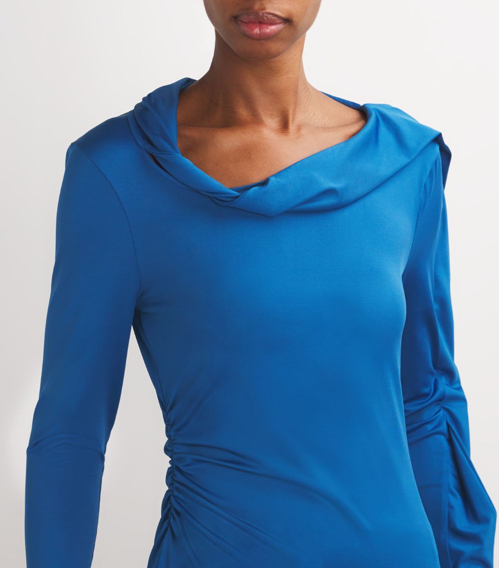 Victoria Beckham Victoria Beckham Draped Long-Sleeve Top