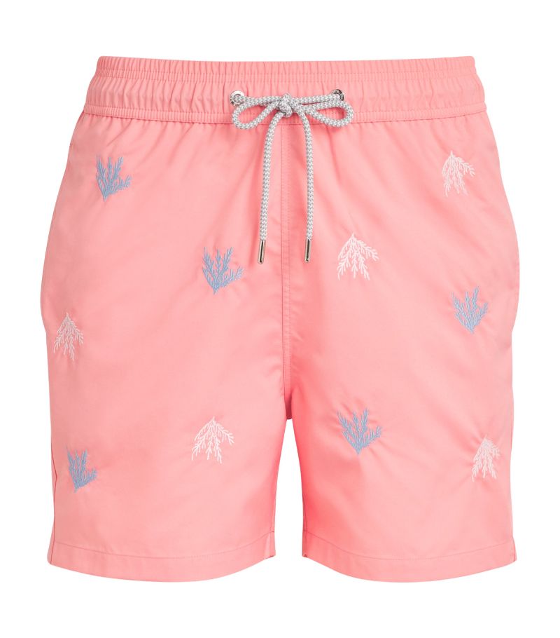 Love Brand & Co. Love Brand & Co. Embroidered Staniel Swim Shorts