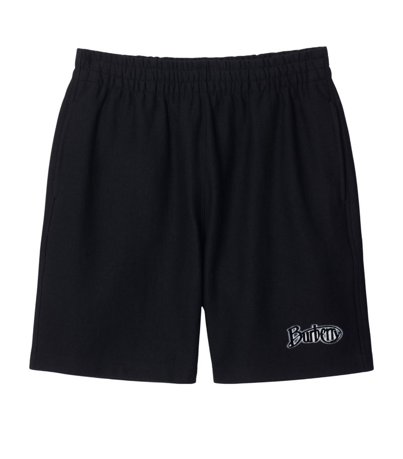 Burberry Burberry Cotton-Blend Logo Shorts