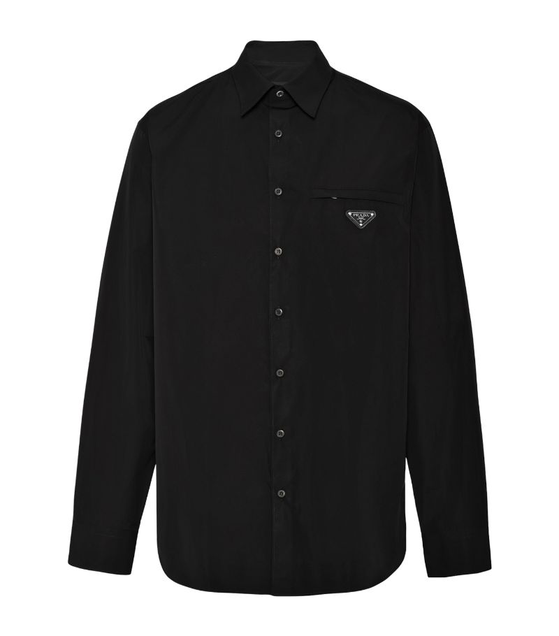 Prada Prada Cotton Triangle Shirt