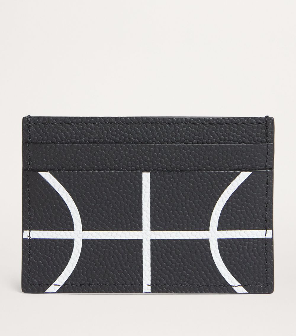 OFF-WHITE Off-White Leather Basketball Card Holder