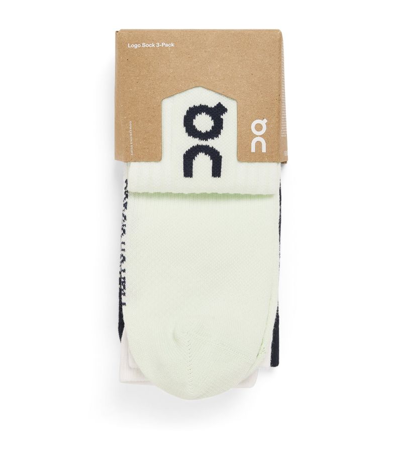 On Running On Running Logo Socks (Pack Of 3)