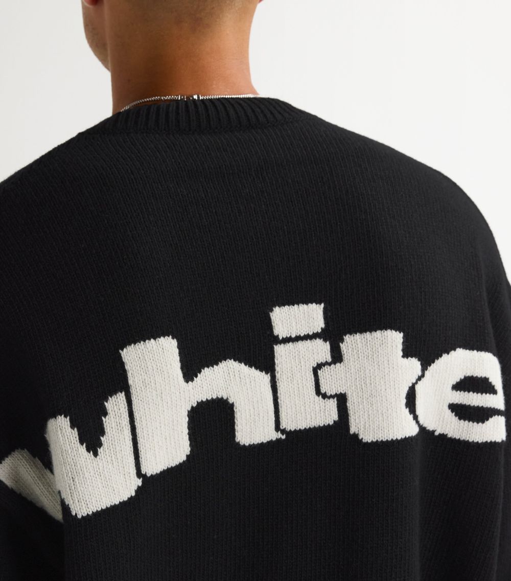 OFF-WHITE Off-White Shared Logo Sweater