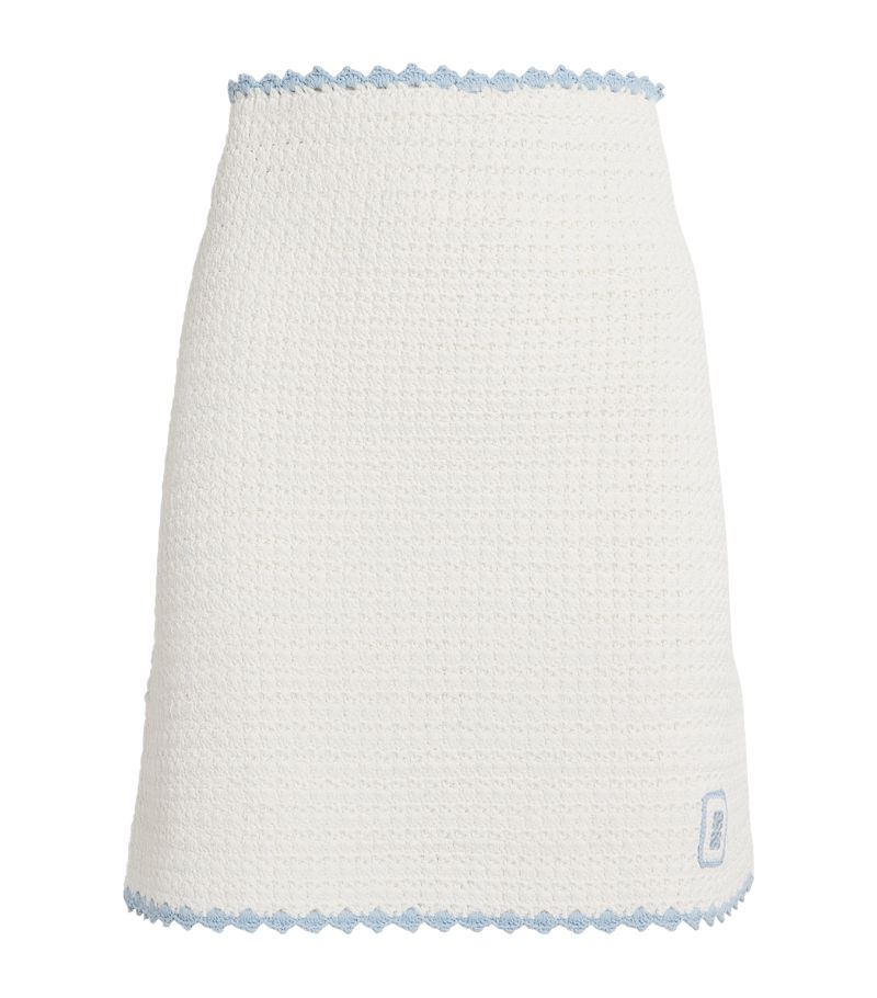  Sandro Crochet Vic Mini Skirt