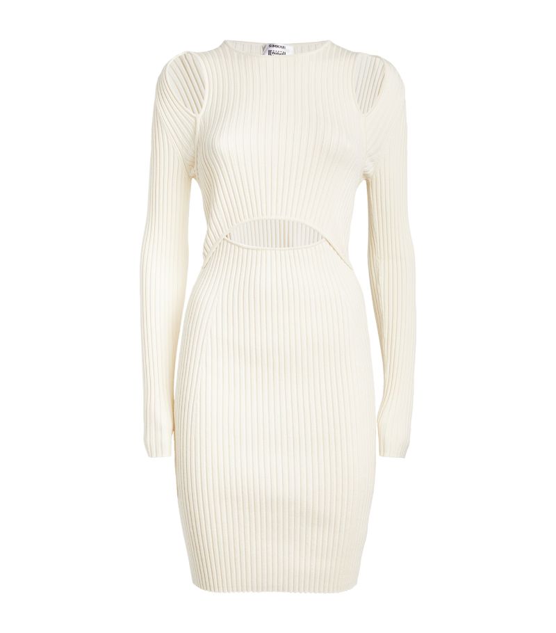 Wolford Wolford x Simkhai Wool Ribbed Mini Dress