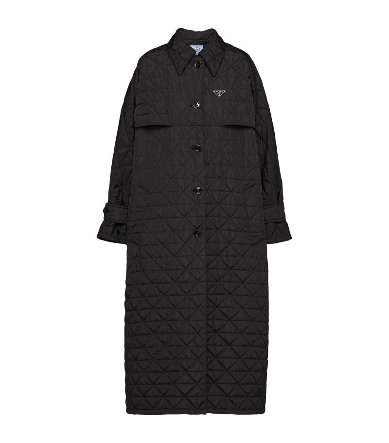 Prada Prada Light Re-Nylon Trench Coat