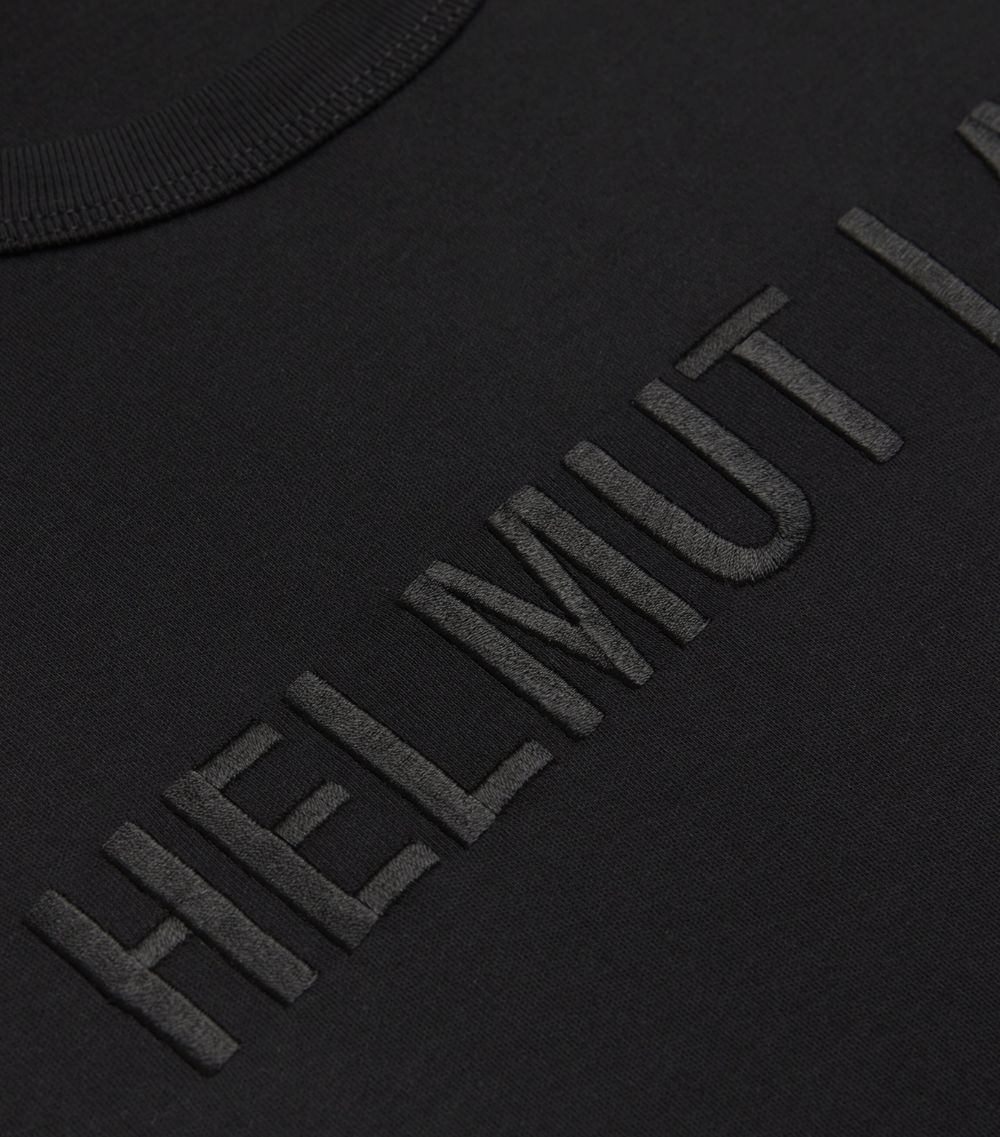 Helmut Lang Helmut Lang Embroidered Logo T-Shirt