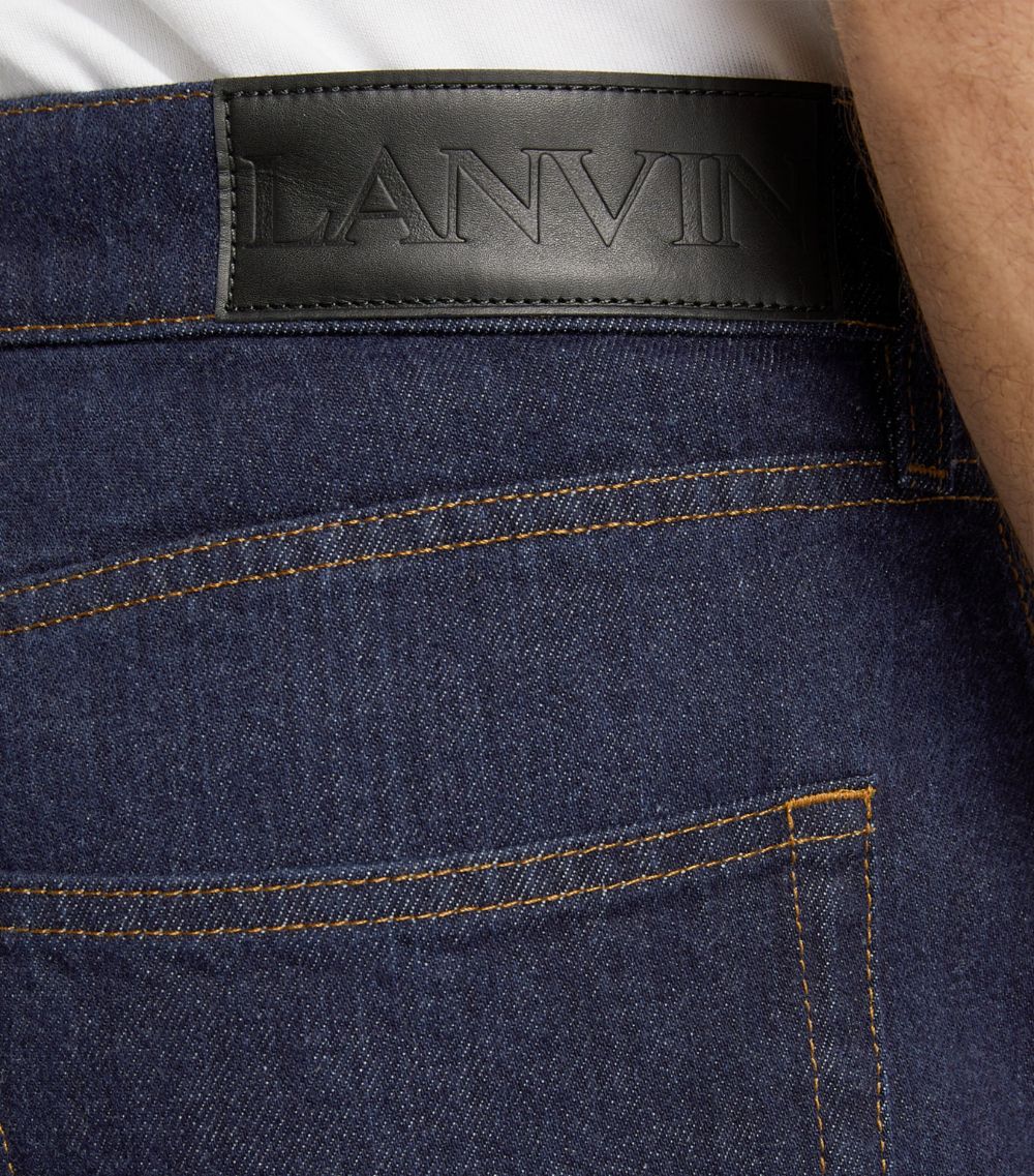 Lanvin Lanvin Twisted-Seam Jeans