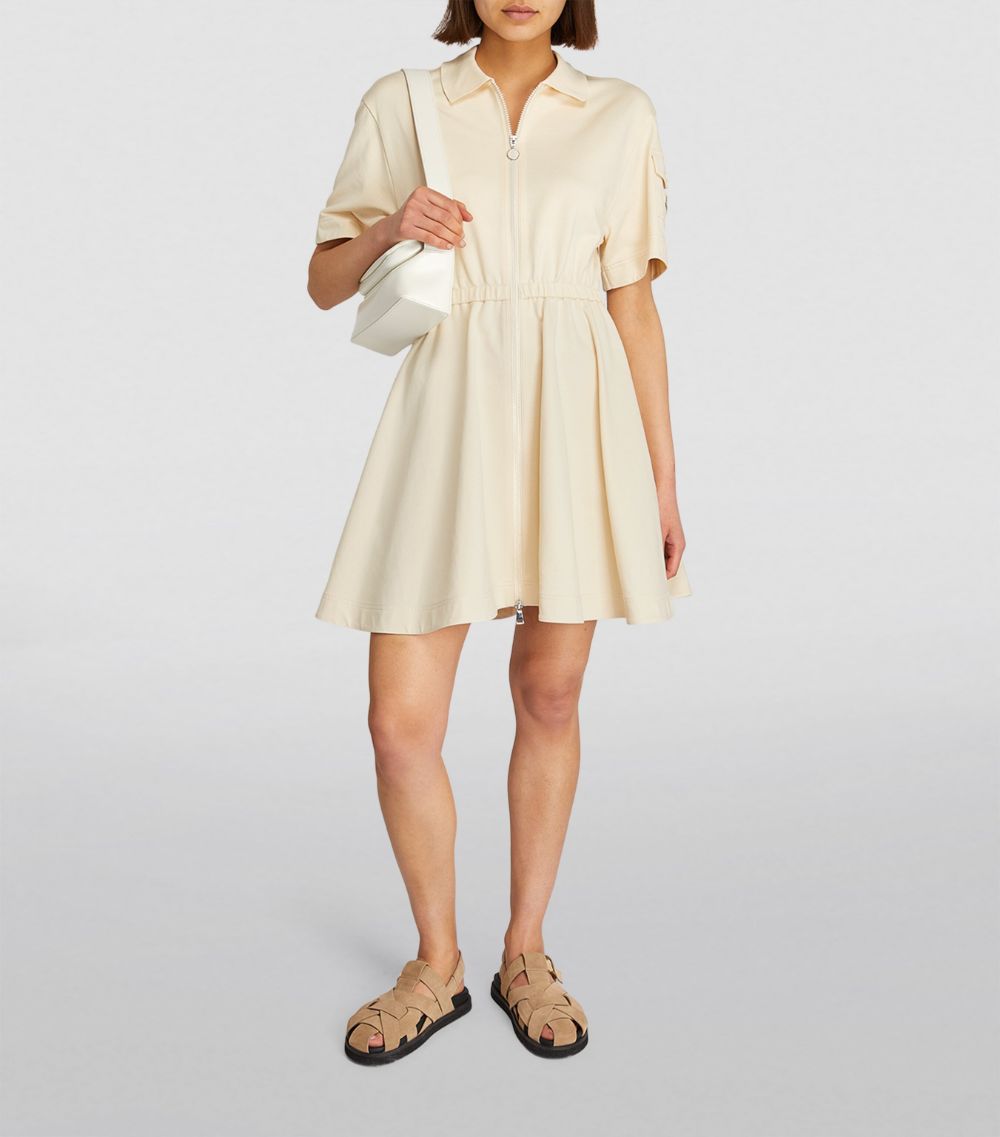 Moncler Moncler Cotton Polo Mini Dress