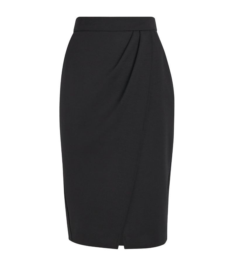 Max Mara Max Mara Jersey Wrap Mini Skirt