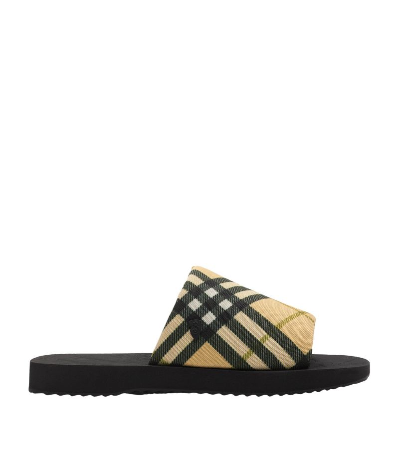 Burberry Burberry Check Trek Slides