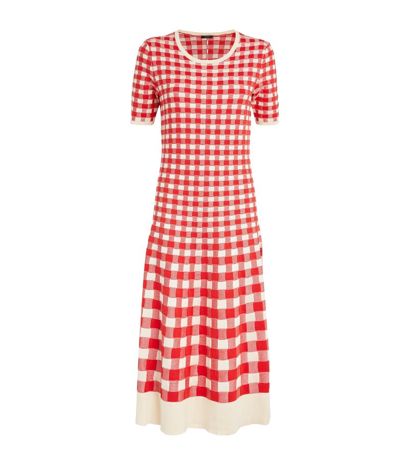 Joseph Joseph Vichy Jacquard Dress