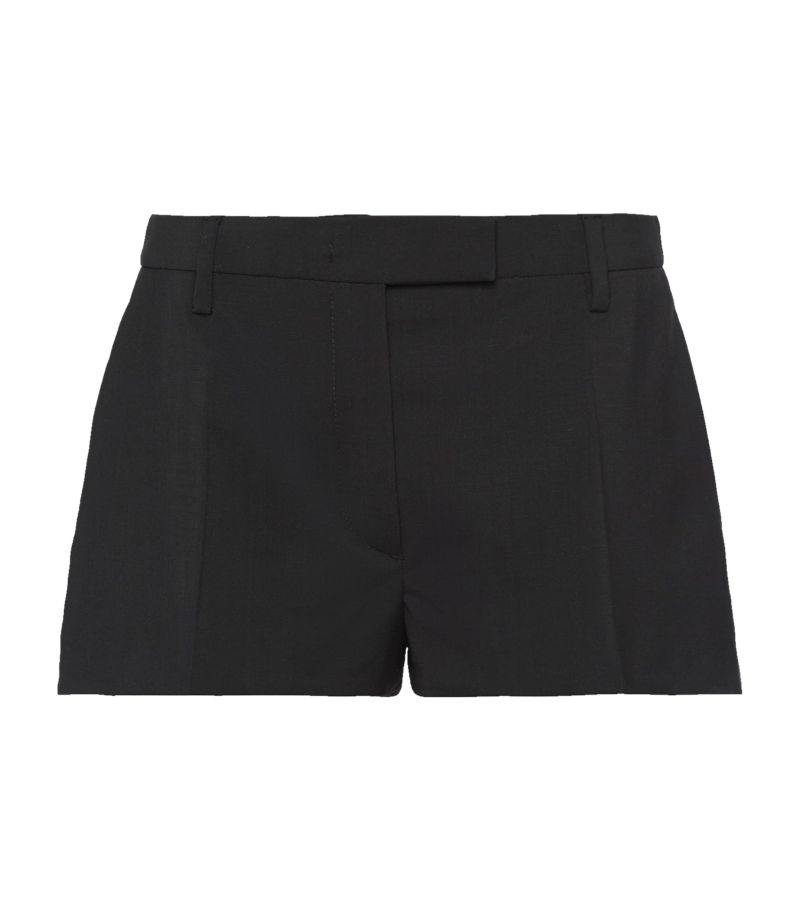 Prada Prada Mohair-Blend Shorts