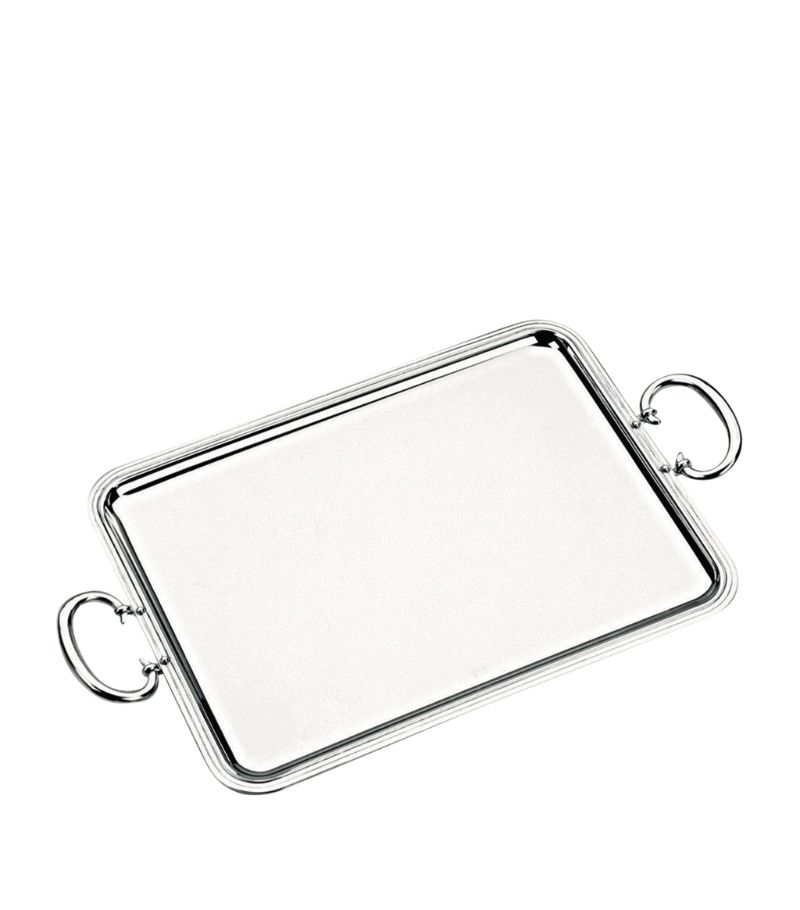 Christofle Christofle Silver-Plated Albi Handled Tray (53Cm X 42Cm)